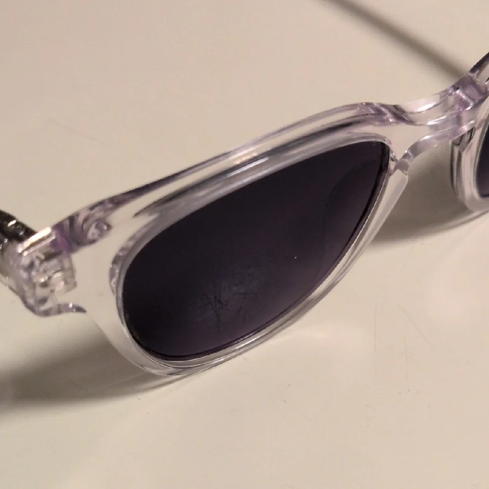 Zenni Clear Frame Sunglasses with Dark Lenses‎